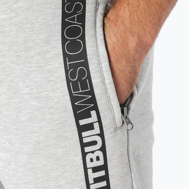 Pantaloni de jogging Pitbull West Coast New Hilltop pentru bărbați, gri/melange 2