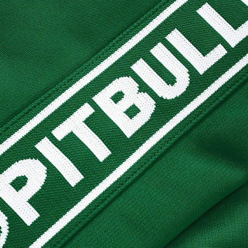 Bărbați Pitbull West Coast Trackjacket Bandă Logo Terry Group verde 7