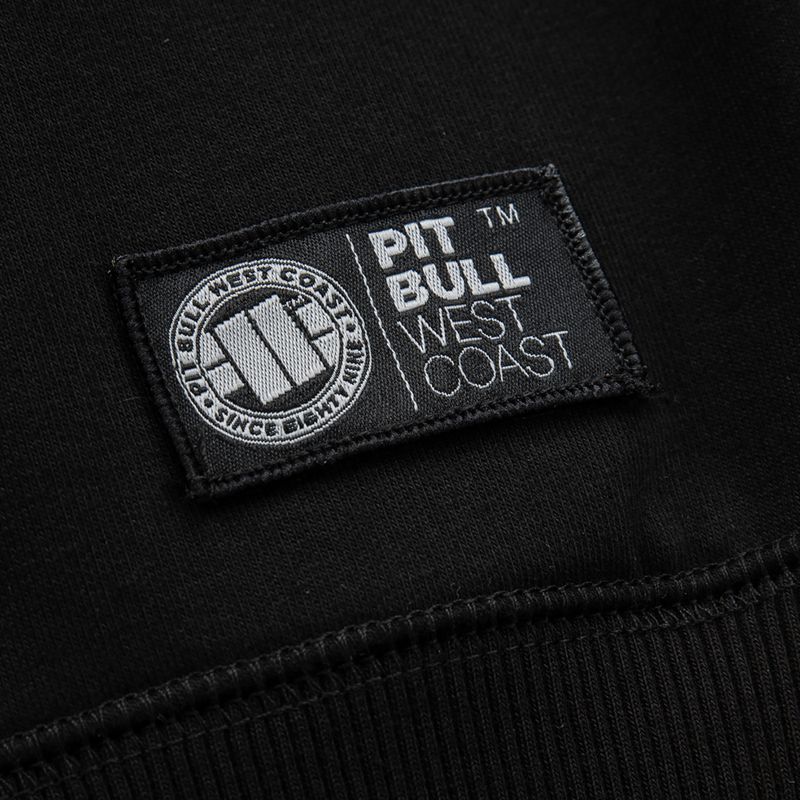 Bărbați Pitbull West Coast West Coast Steel Logo Crewneck pulover negru 8