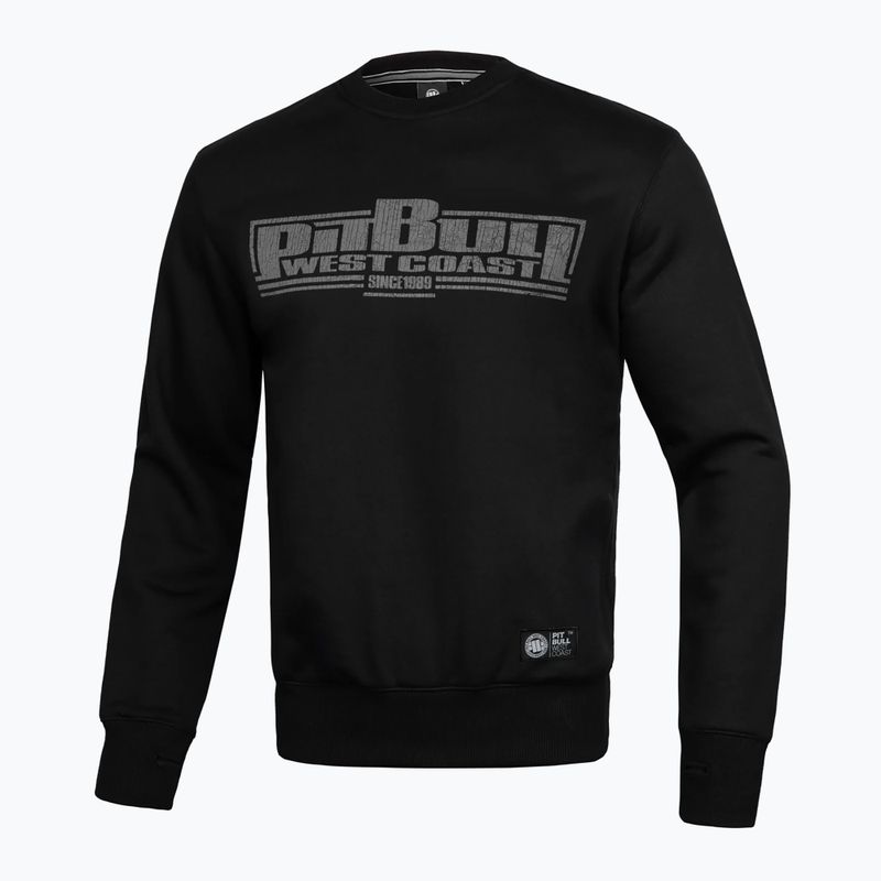 Tricou cu guler creionat Pitbull West Coast Boxing FD pentru bărbați negru 3