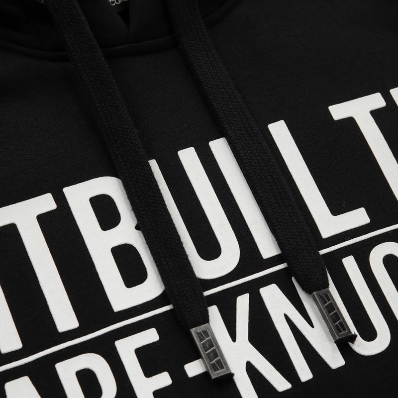 Bărbați Pitbull West Coast Bare Knuckle cu glugă cu glugă negru