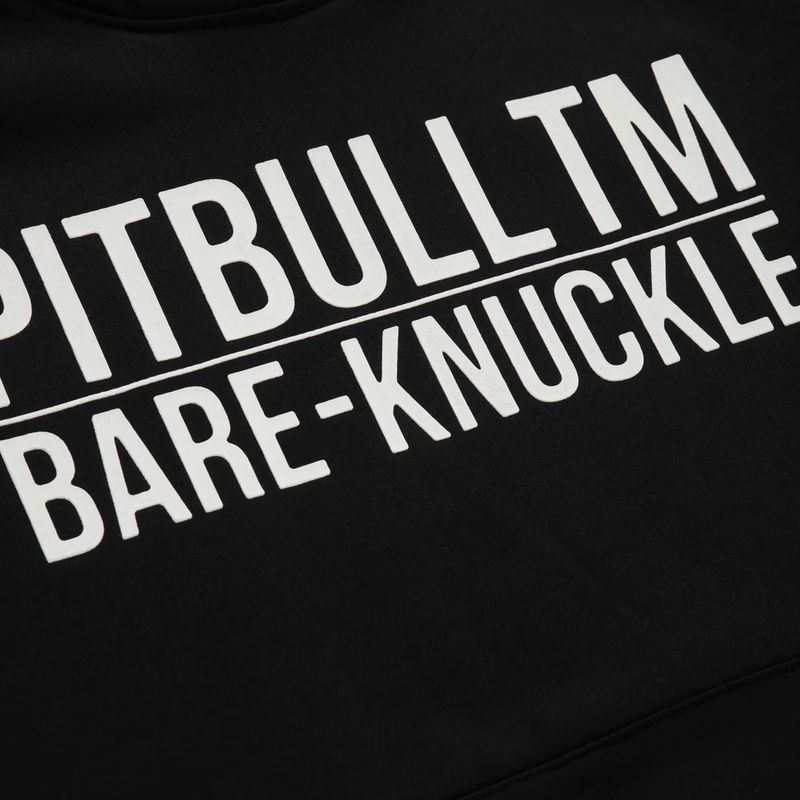 Bărbați Pitbull West Coast Bare Knuckle cu glugă cu glugă negru