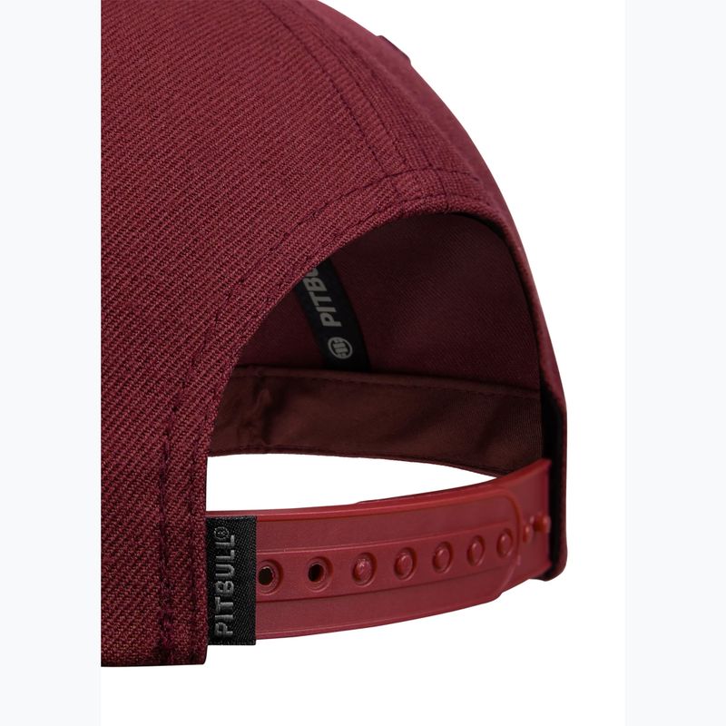 Șapcă Pitbull West Coast Snapback Pitbull YP Classic Premium burgundy 6