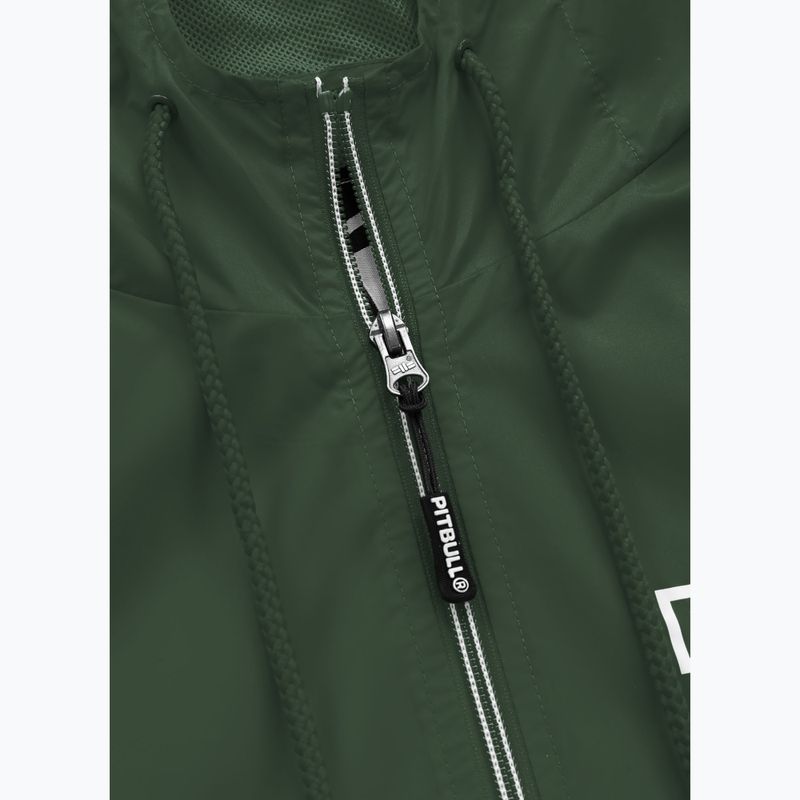 Jachetă pentru bărbați Pitbull West Coast Athletic Hilltop Hooded Nylon dark green 5