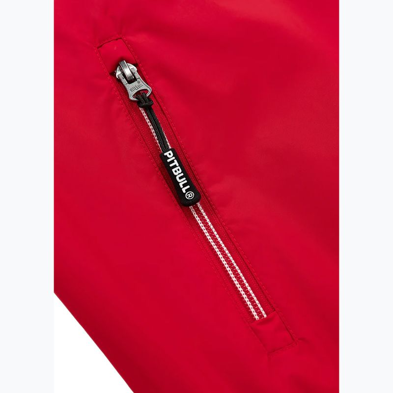Jachetă pentru bărbați Pitbull West Coast Athletic Hilltop Hooded Nylon red 6