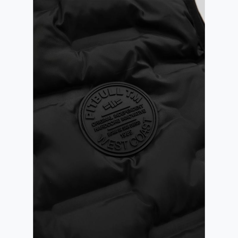 Vestă pentru bărbați Pitbull West Coast Eclipse Hooded Padded black 8