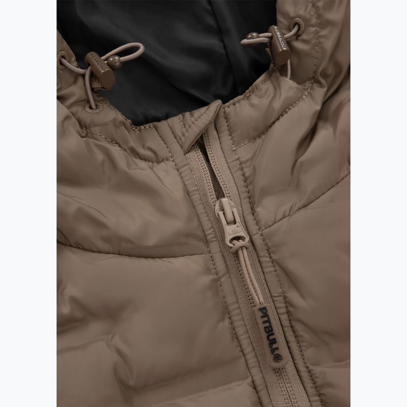 Vestă pentru bărbați Pitbull West Coast Eclipse Hooded Padded coyote brown 6