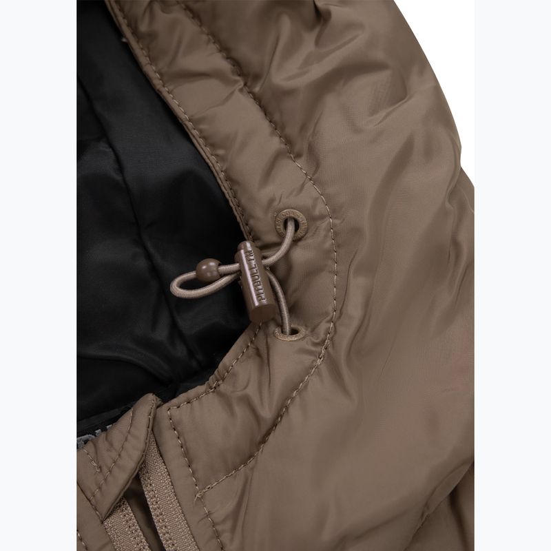 Vestă pentru bărbați Pitbull West Coast Eclipse Hooded Padded coyote brown 7