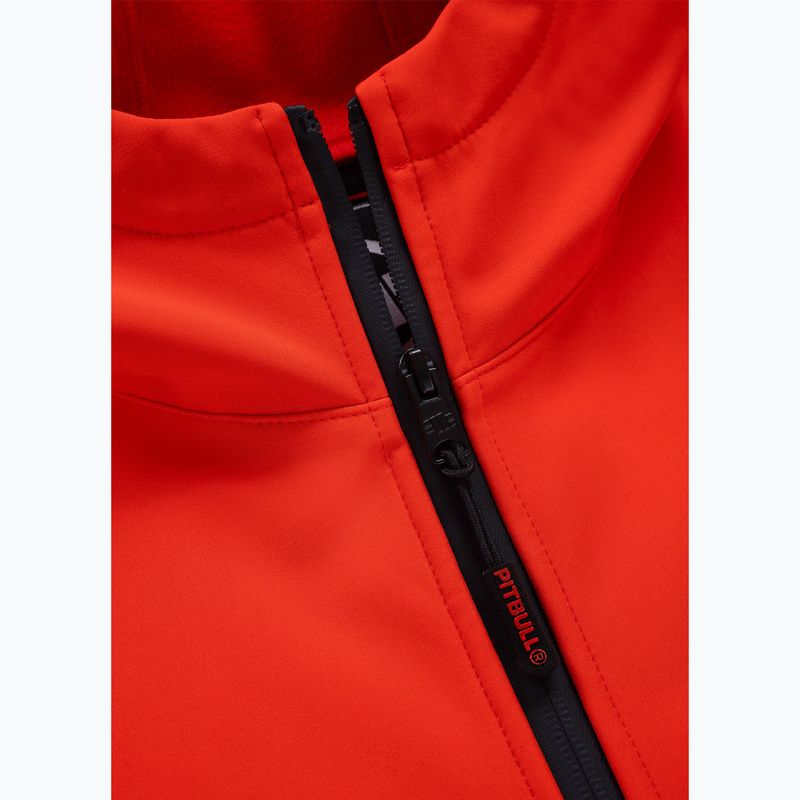 Jachetă pentru bărbațiPitbull West Coast Midway 2 Softshell flame red 3