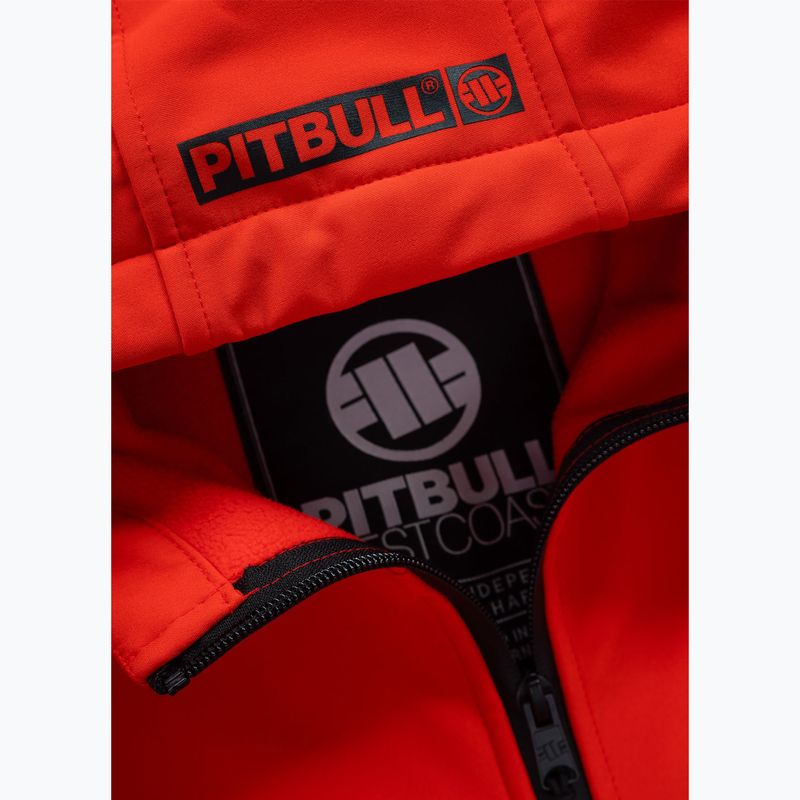 Jachetă pentru bărbațiPitbull West Coast Midway 2 Softshell flame red 6