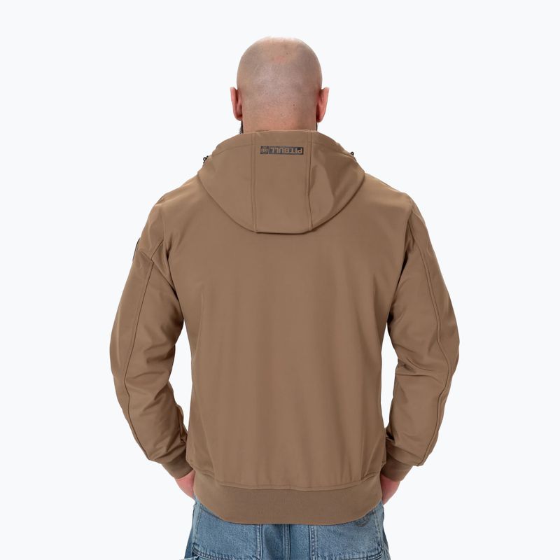 Jachetă pentru bărbați Pitbull West Coast Midway 2 Softshell coyote brown 2