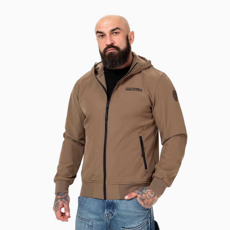 Jachetă pentru bărbați Pitbull West Coast Midway 2 Softshell coyote brown 3