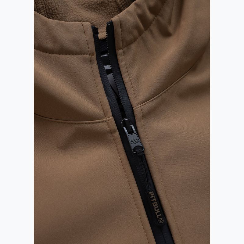 Jachetă pentru bărbați Pitbull West Coast Midway 2 Softshell coyote brown 6