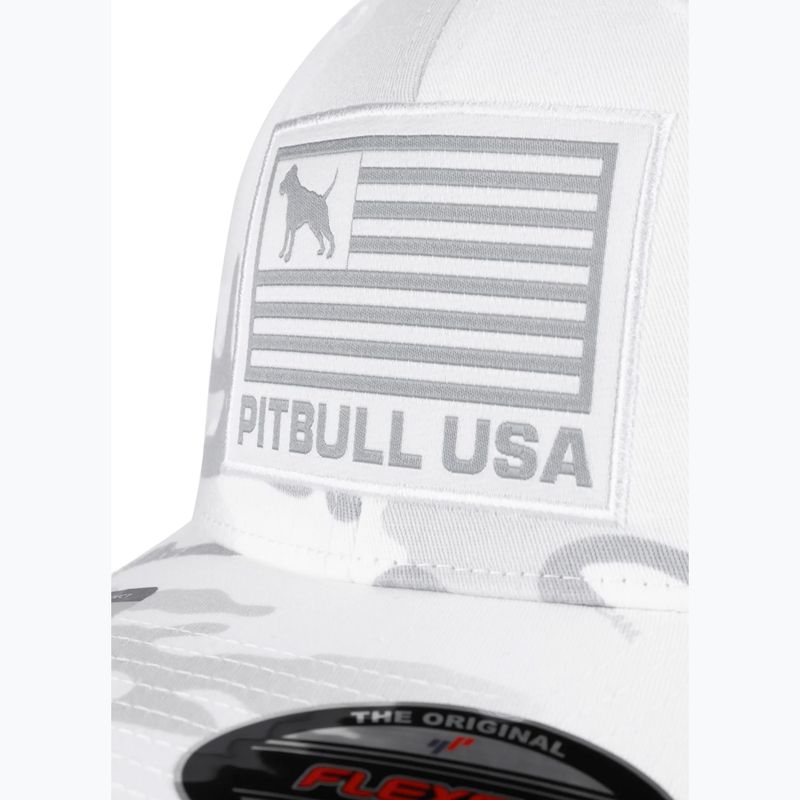Șapcă pentru bărbați Pitbull Mesh Full Cap Pitbull Usa Multicam white/camouflage 3