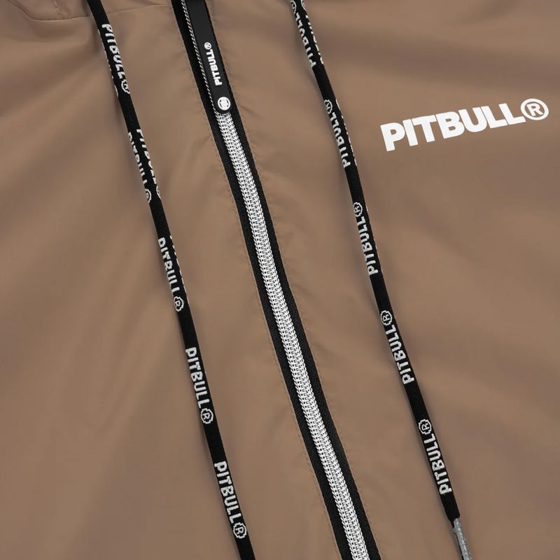 Jachetă pentru femei Pitbull West Coast Dahlia 2 Hooded Nylon sand 7