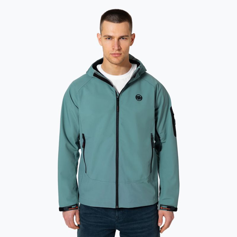 Jachetă pentru bărbați Pitbull West Coast Airfield Softshell mint