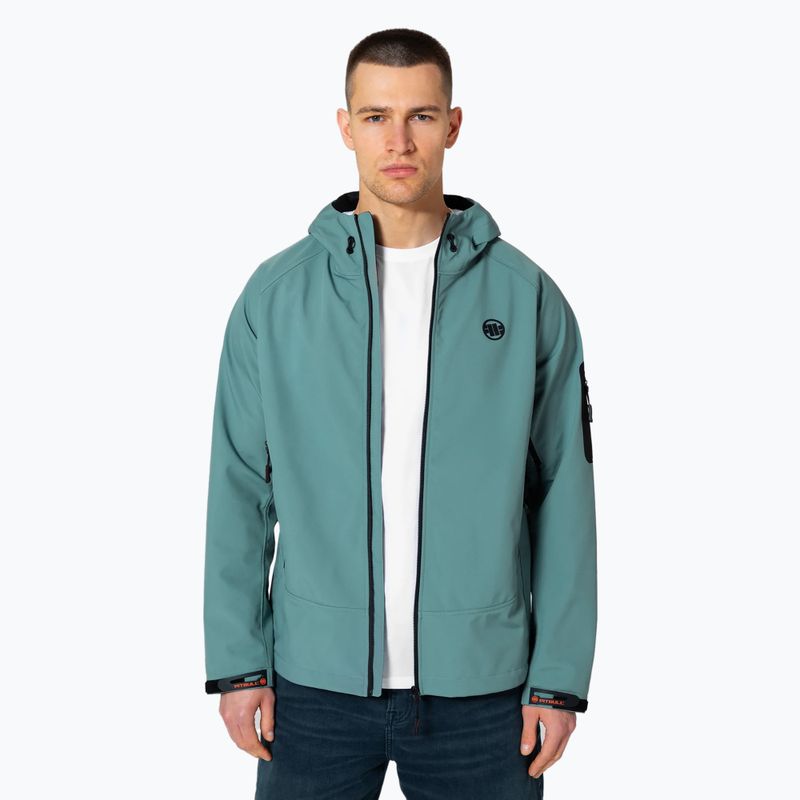 Jachetă pentru bărbați Pitbull West Coast Airfield Softshell mint 3