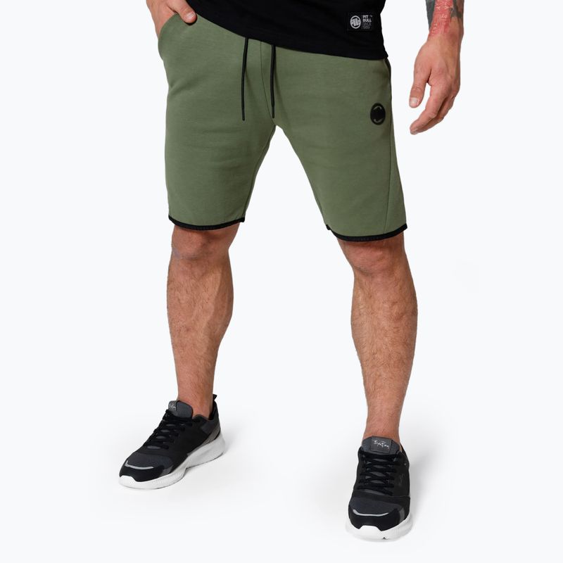 Pantaloni scurți pentru bărbați Pitbull West Coast Dolphin olive