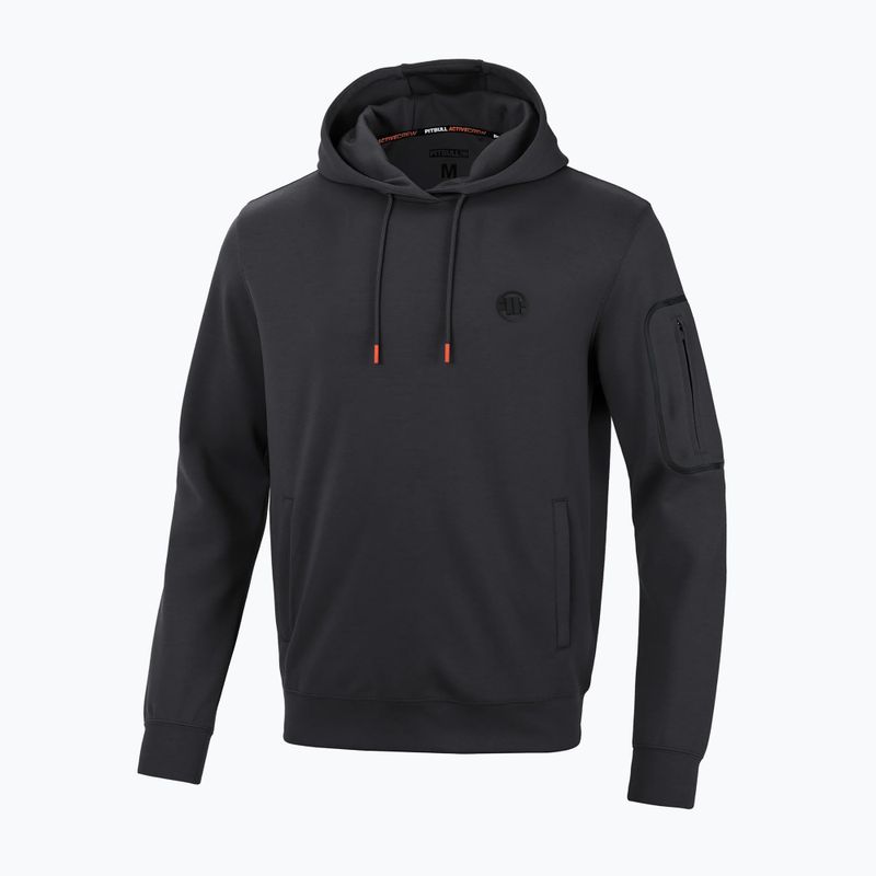 Bluză pentru bărbați Pitbull West Coast Explorer Hooded graphite