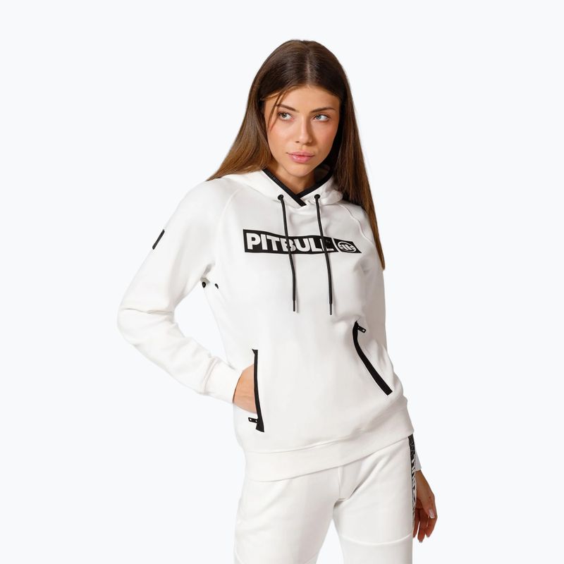 Bluză pentru femei Pitbull West Coast Georgia Hooded Of white