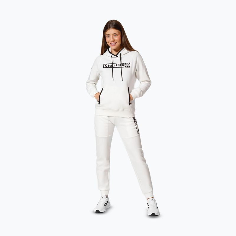 Bluză pentru femei Pitbull West Coast Georgia Hooded Of white 2