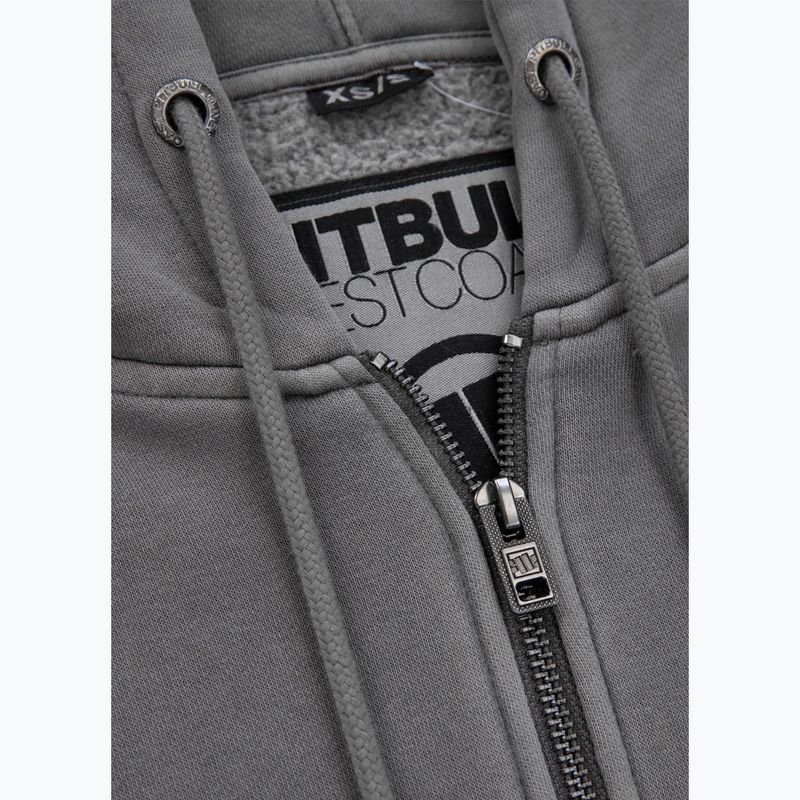 Hanorac pentru femei Pitbull West Coast Manzanita Washed Hooded Zip grey 6