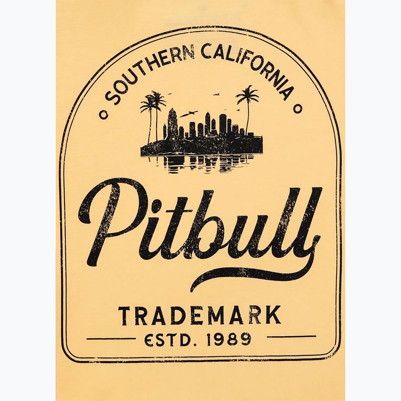 Tricou pentru bărbați Pitbull So Cal yellow 8