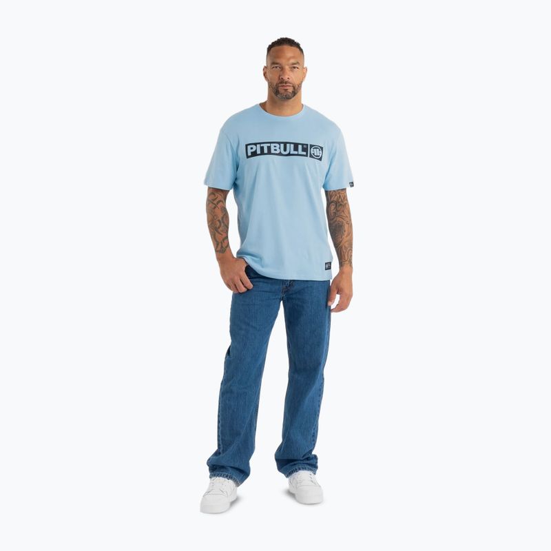 Tricou pentru bărbați Pitbull West Coast Hilltop light blue 2