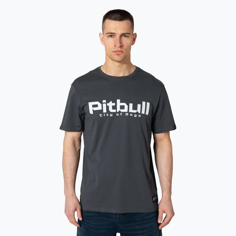 Tricou pentru bărbați Pitbull West Coast City Of Dogs graphite