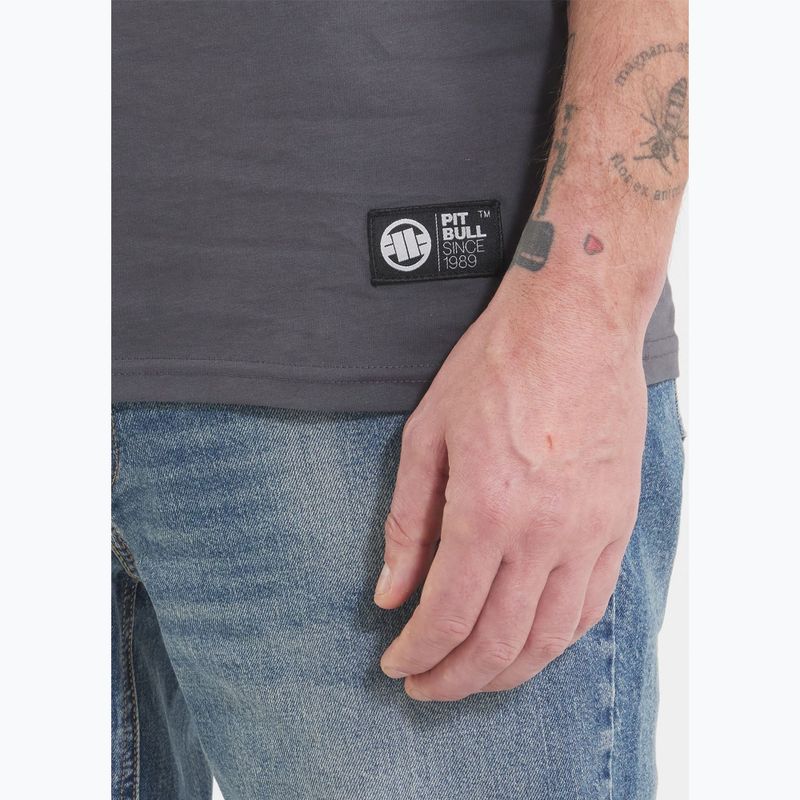 Tricou pentru bărbați Pitbull Eighty Nine Dog graphite 6