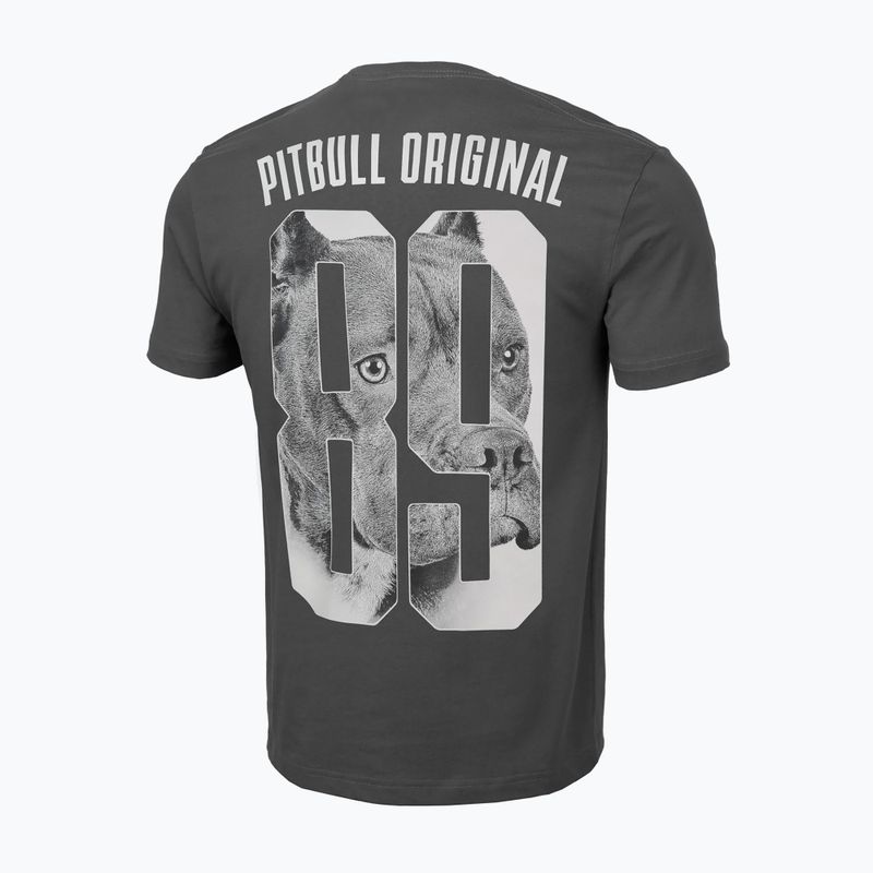 Tricou pentru bărbați Pitbull Eighty Nine Dog graphite 8