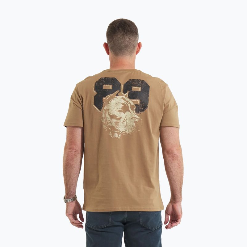 Tricou Pitbull Dog 89 coyote brown 3