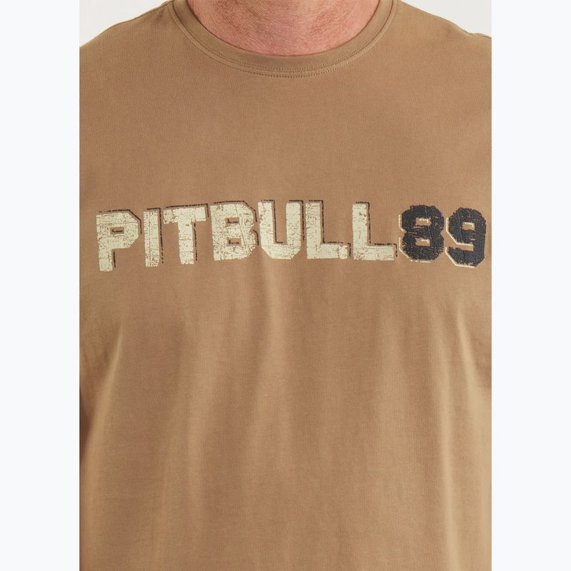 Tricou Pitbull Dog 89 coyote brown 4