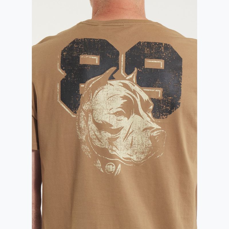 Tricou Pitbull Dog 89 coyote brown 6