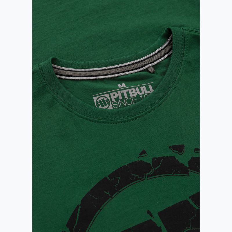 Tricou pentru bărbați Pitbull Scratch leaf green 4