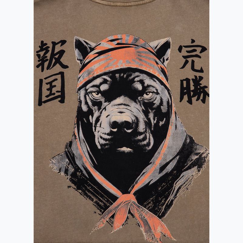 Tricou pentru bărbați Pitbull West Coast Bravery coyote brown
