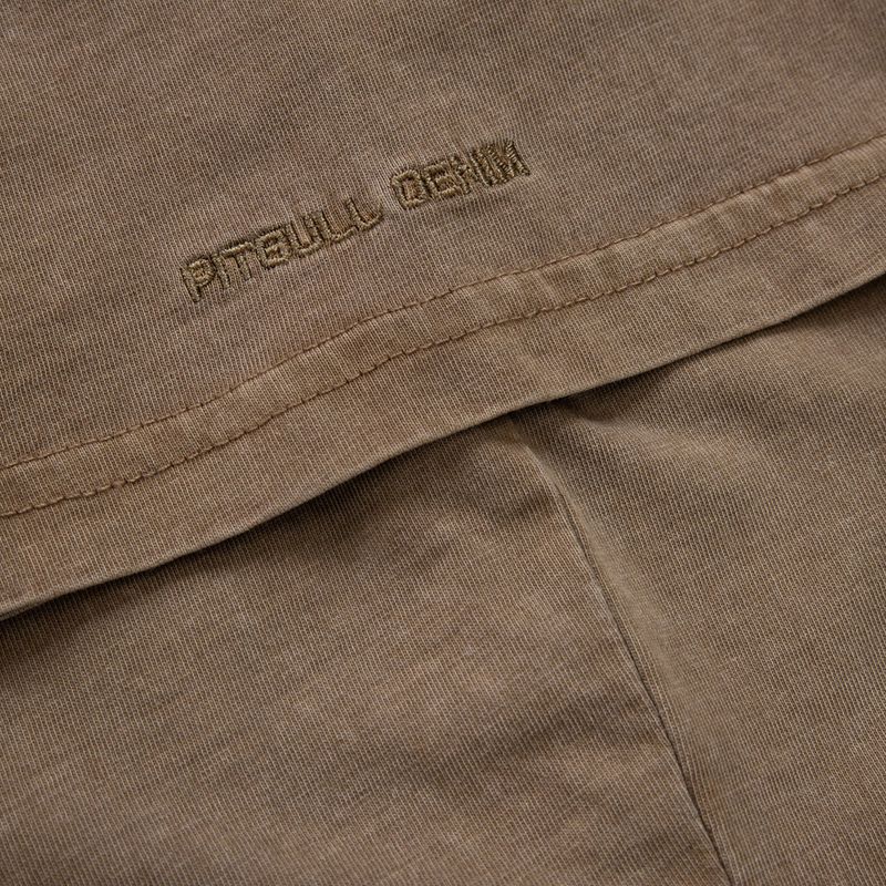 Tricou pentru bărbați Pitbull West Coast Bravery coyote brown