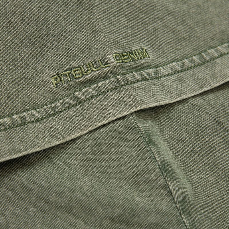 Tricou pentru bărbați Pitbull West Coast Bravery olive