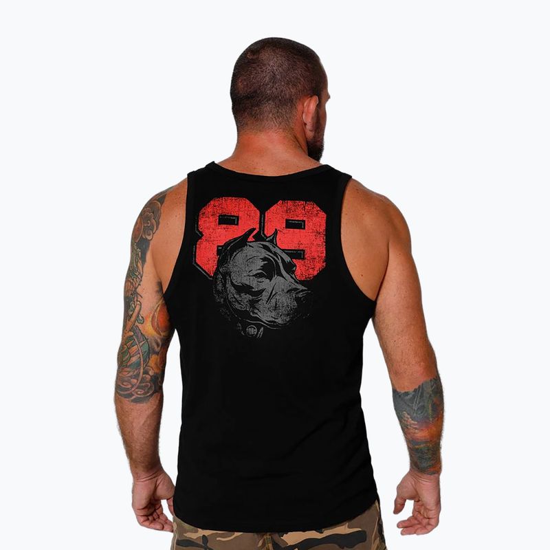 Tank Top pentru bărbați Pitbull West Coast Dog 89 black 3