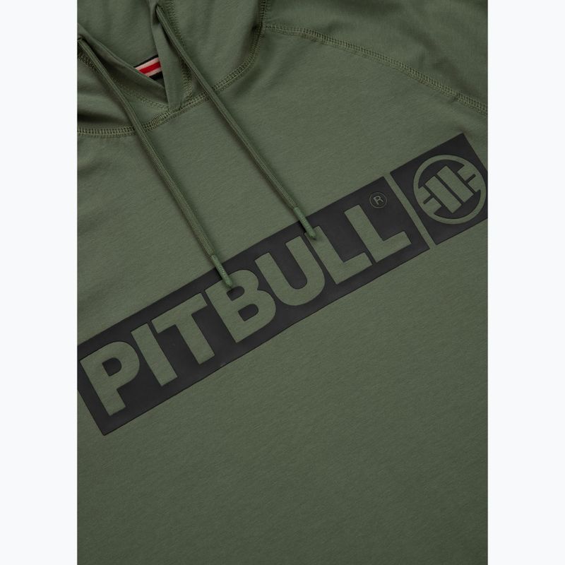 Bluză pentru bărbați Pitbull Mercado Hilltop Hooded olive 3