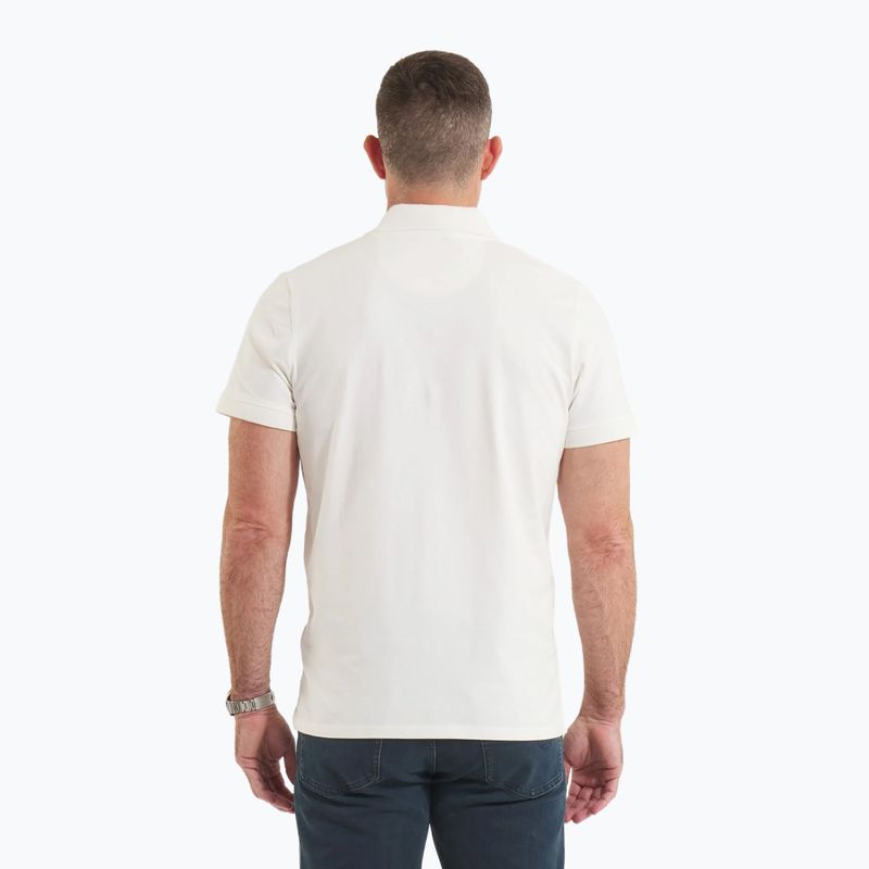 Tricou polo pentru bărbați Pitbull West Coast Polo Jersey Small Logo white 3