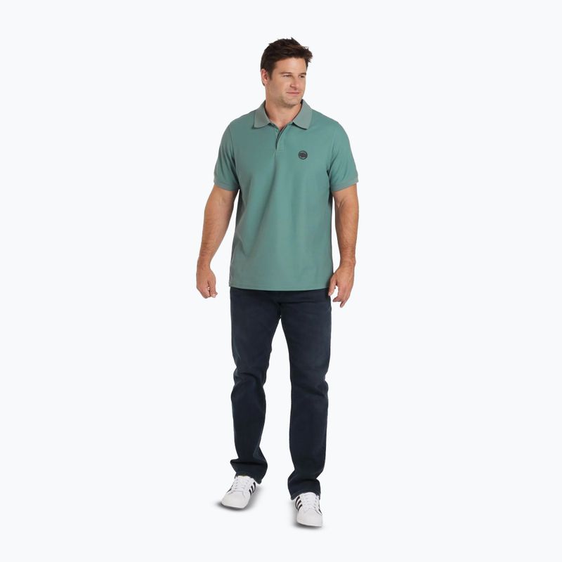 Tricou polo pentru bărbați Pitbull Rockey Polo mint 2