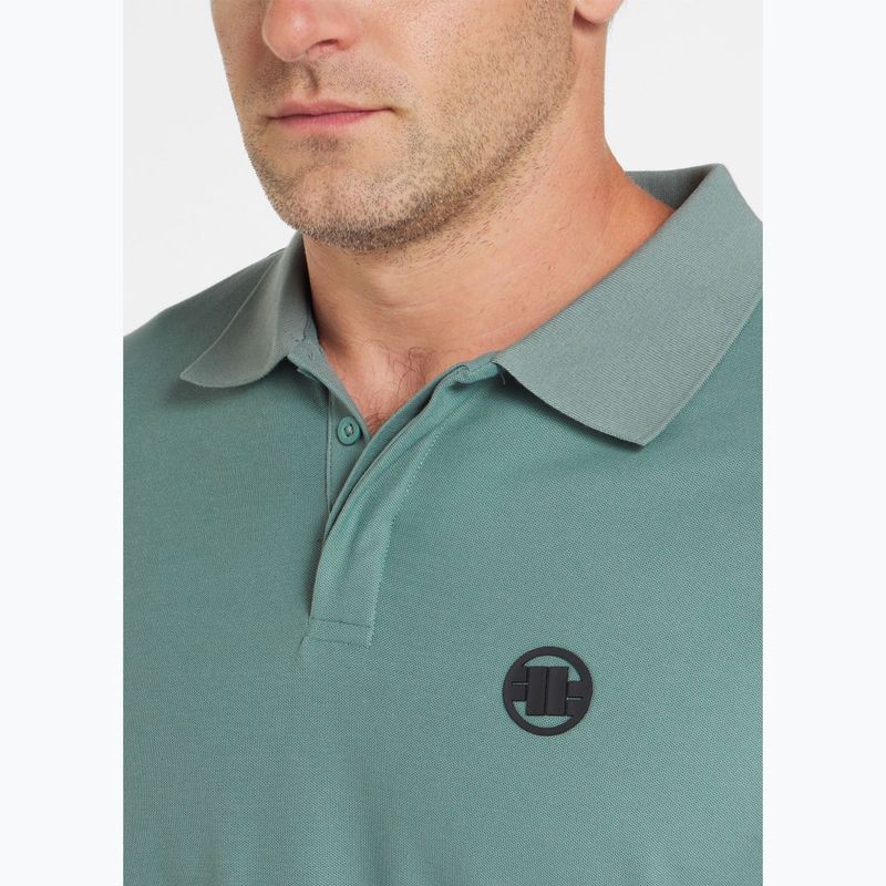 Tricou polo pentru bărbați Pitbull Rockey Polo mint 6