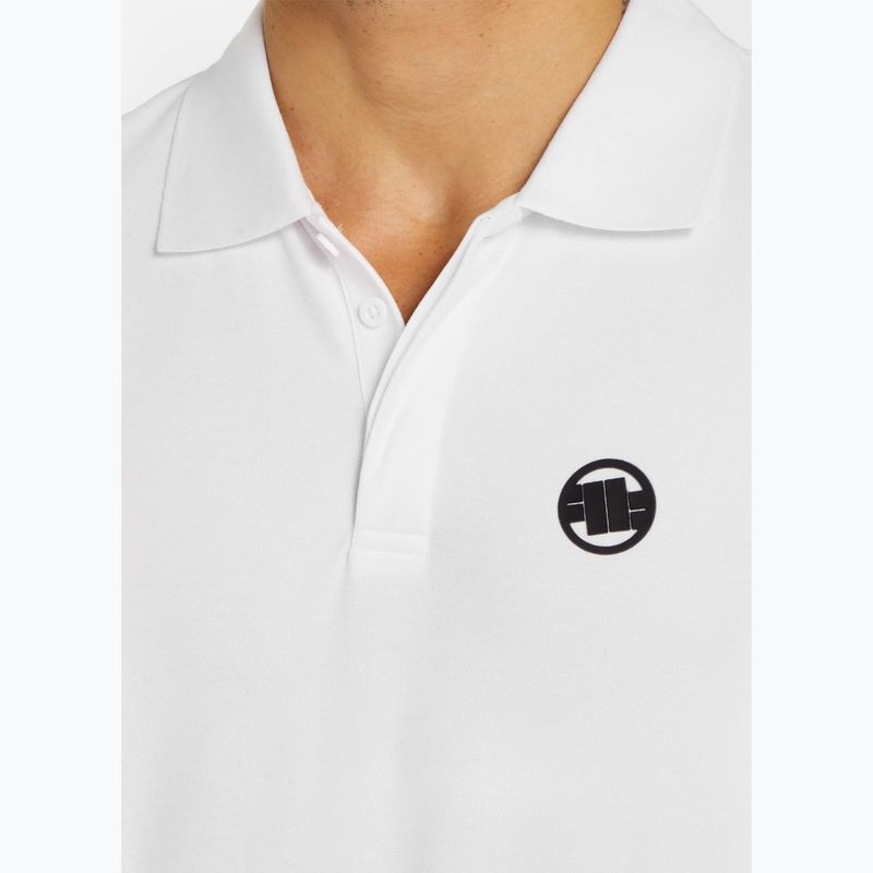 Tricou polo Pitbull West Coast Rockey pentru bărbați, alb 5