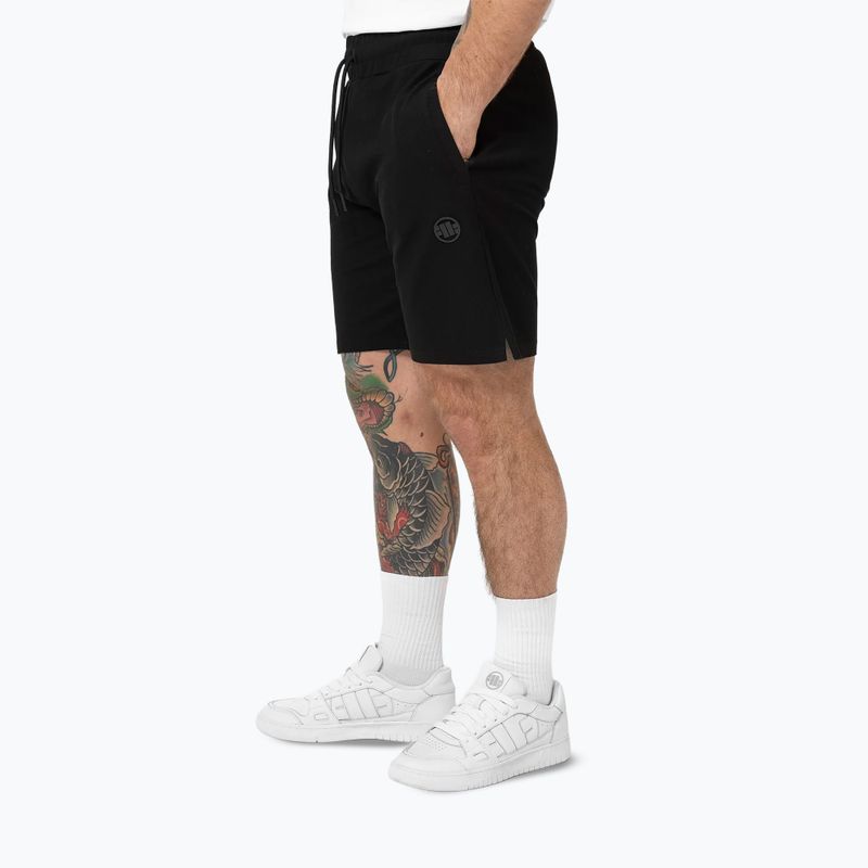 Pantaloni scurți pentru bărbați Pitbull West Coast Pique Rockey black 6