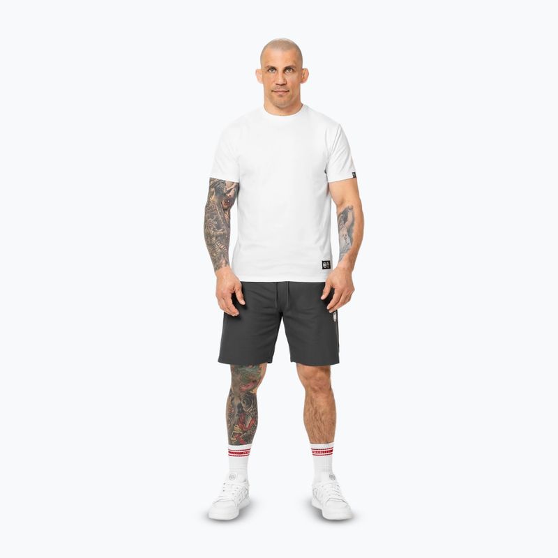 Pantaloni scurți pentru bărbați Pitbull West Coast Pique Rockey graphite 2