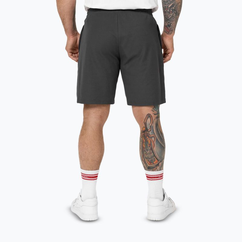 Pantaloni scurți pentru bărbați Pitbull West Coast Pique Rockey graphite 4