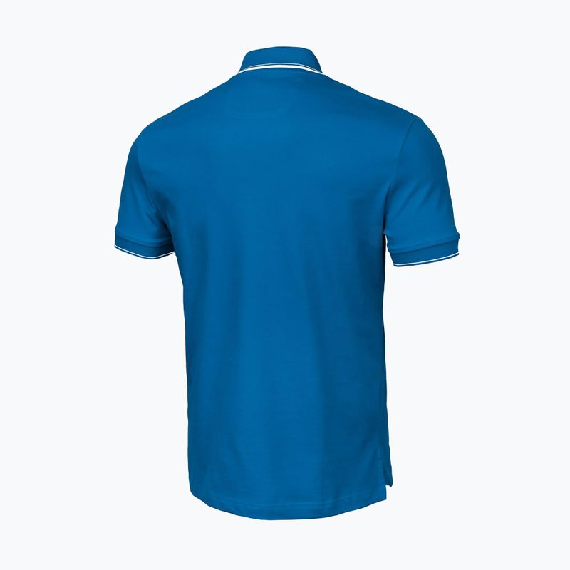 Tricou polo pentru bărbați Pitbull Polo Pique Stripes Regular royal blue 5