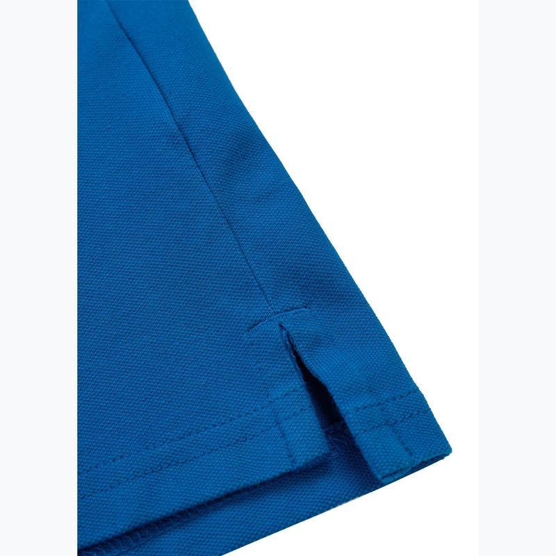 Tricou polo pentru bărbați Pitbull Polo Pique Stripes Regular royal blue 9