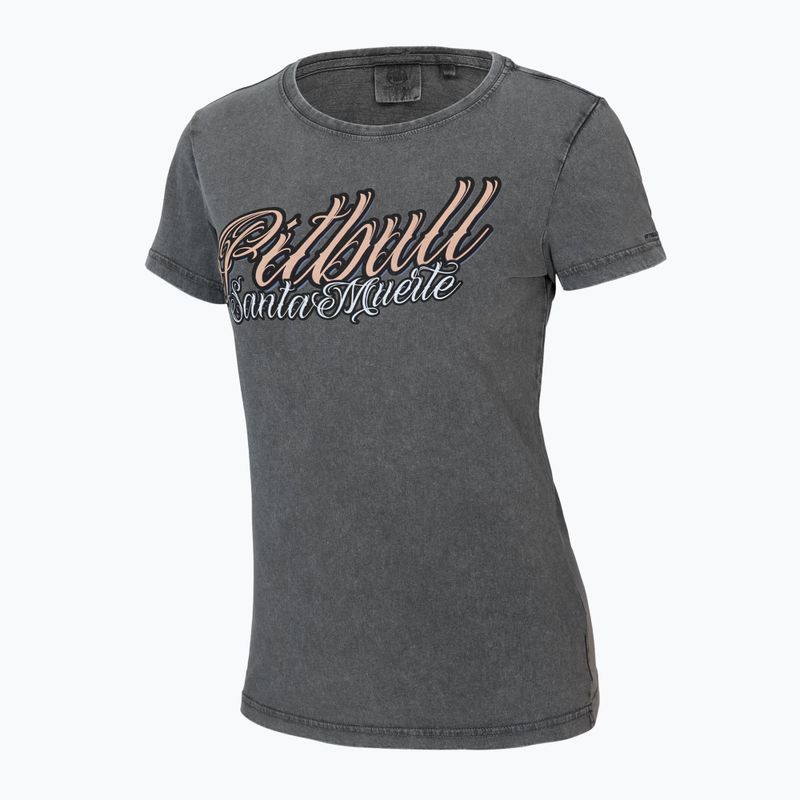 Tricou pentru bărbați Pitbull West Coast Santa Muerte graphite
